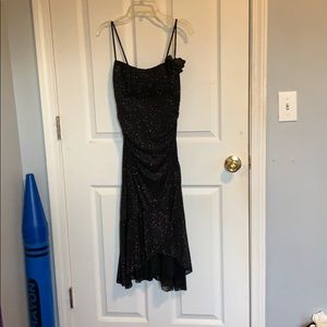 Sparkly black formal dress
